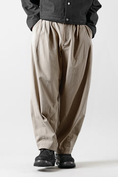 画像をギャラリービューアに読み込む, CAPERTICA BALLOON PANTS / BARATHEA CLOTH (BEIGE)