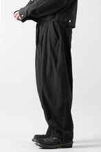 画像をギャラリービューアに読み込む, CAPERTICA BALLOON PANTS / BARATHEA CLOTH (BLACK)