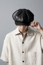 画像をギャラリービューアに読み込む, ISAMU KATAYAMA BACKLASH CASQUETTE / MONOCHROME LUXURY STEER (BLACK)
