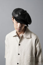 画像をギャラリービューアに読み込む, ISAMU KATAYAMA BACKLASH CASQUETTE / MONOCHROME LUXURY STEER (BLACK)