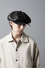 画像をギャラリービューアに読み込む, ISAMU KATAYAMA BACKLASH CASQUETTE / MONOCHROME LUXURY STEER (BLACK)