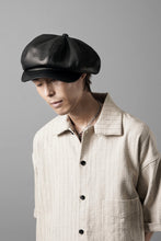 画像をギャラリービューアに読み込む, ISAMU KATAYAMA BACKLASH CASQUETTE / MONOCHROME LUXURY STEER (BLACK)