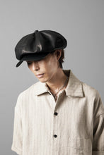 画像をギャラリービューアに読み込む, ISAMU KATAYAMA BACKLASH CASQUETTE / MONOCHROME LUXURY STEER (BLACK)