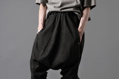 画像をギャラリービューアに読み込む, m.a+ elastic waist low crotch 2 pocket pants / P571/MJP1 (CARBON)