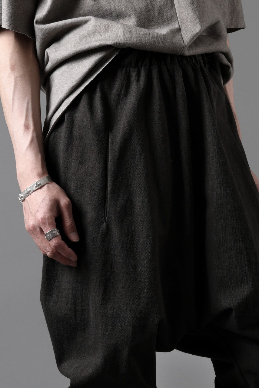 画像をギャラリービューアに読み込む, m.a+ elastic waist low crotch 2 pocket pants / P571/MJP1 (CARBON)