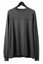 Load image into Gallery viewer, CHANGES FOOTBALL LS TEE (BLACK)