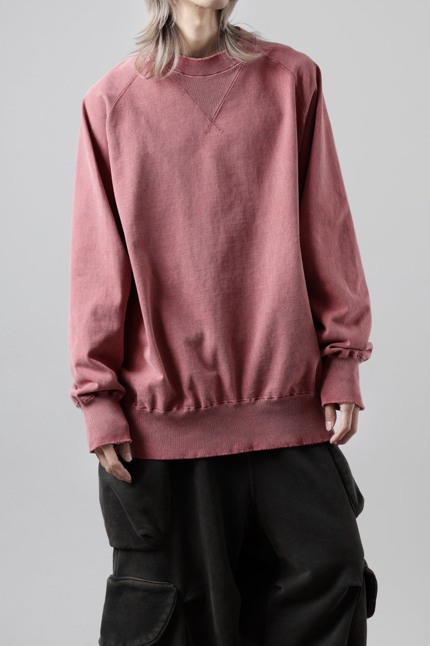 画像をギャラリービューアに読み込む, CHANGES AGING GUSSET PULLOVER (RED)