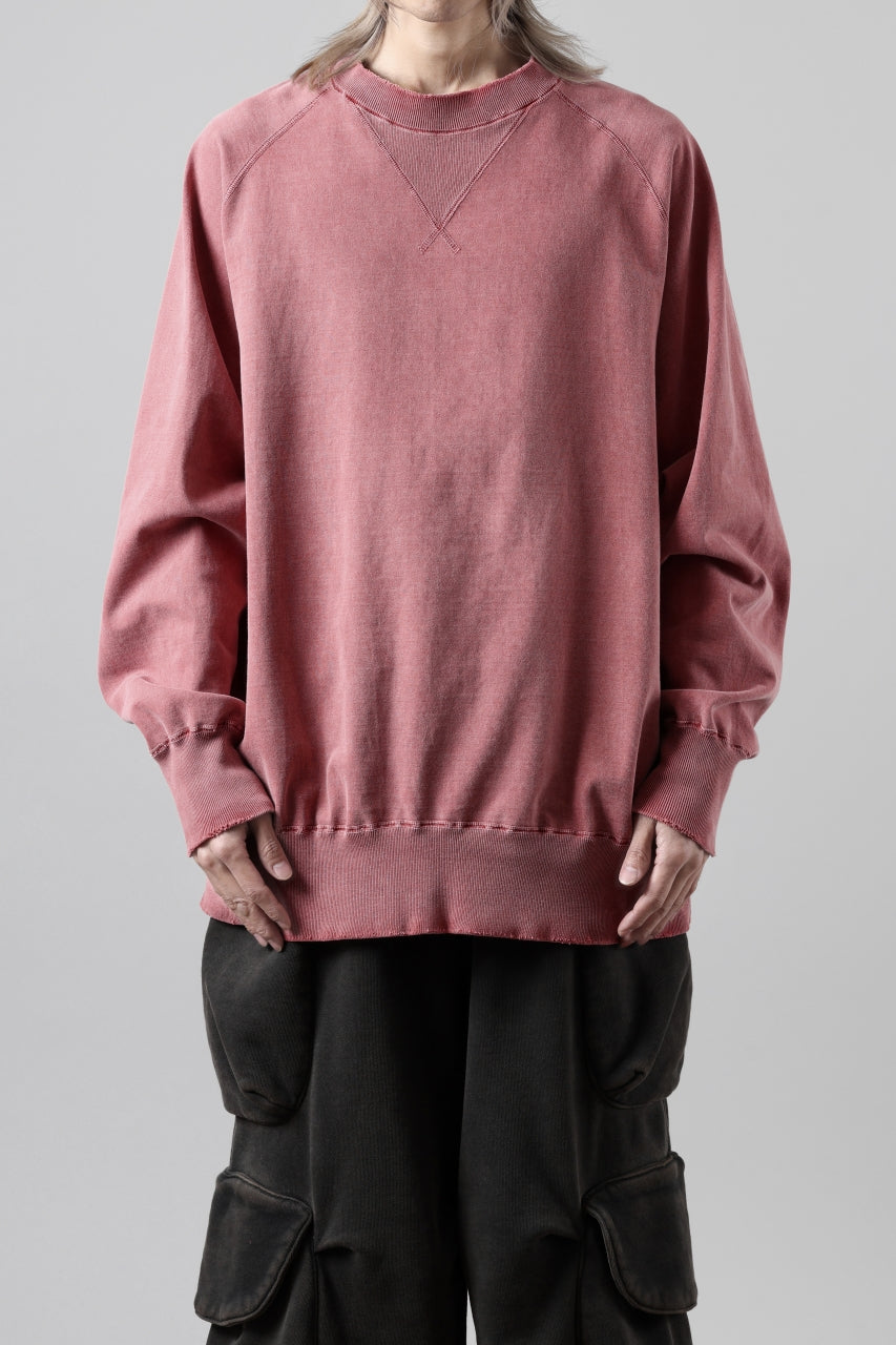 画像をギャラリービューアに読み込む, CHANGES AGING GUSSET PULLOVER (RED)