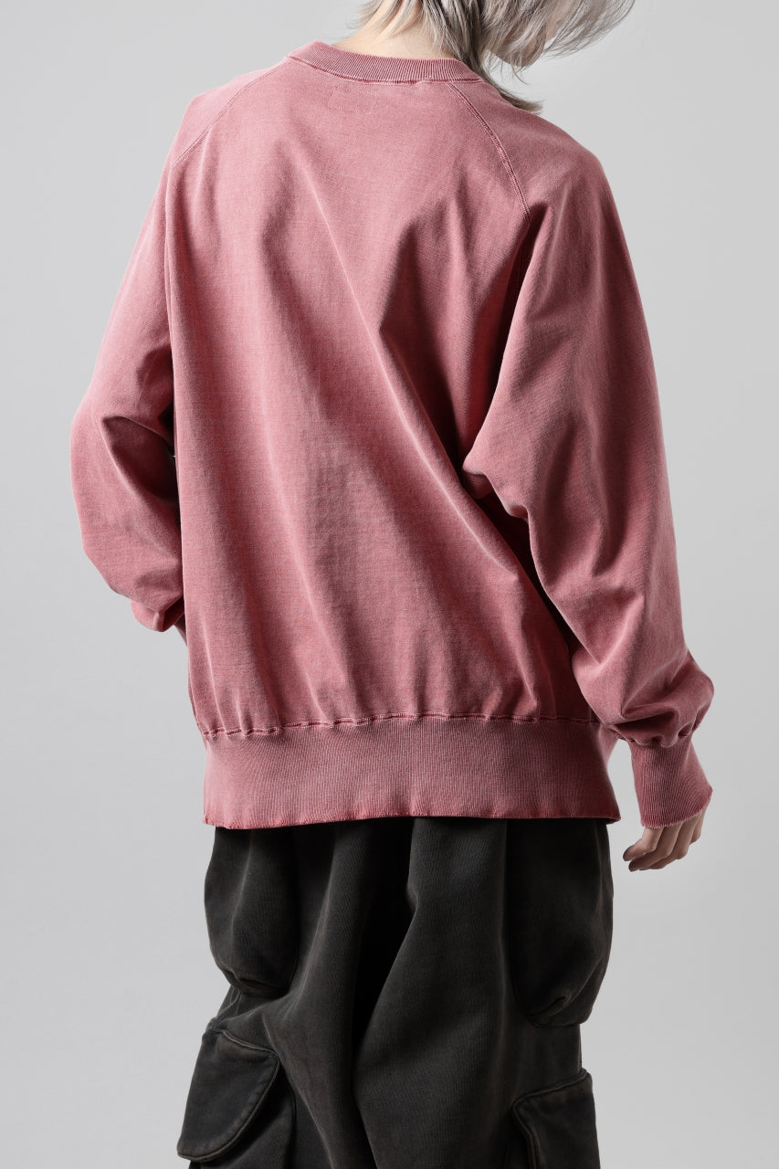 画像をギャラリービューアに読み込む, CHANGES AGING GUSSET PULLOVER (RED)
