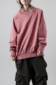 画像をギャラリービューアに読み込む, CHANGES AGING GUSSET PULLOVER (RED)