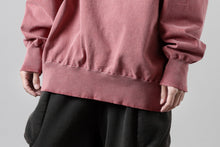 画像をギャラリービューアに読み込む, CHANGES AGING GUSSET PULLOVER (RED)