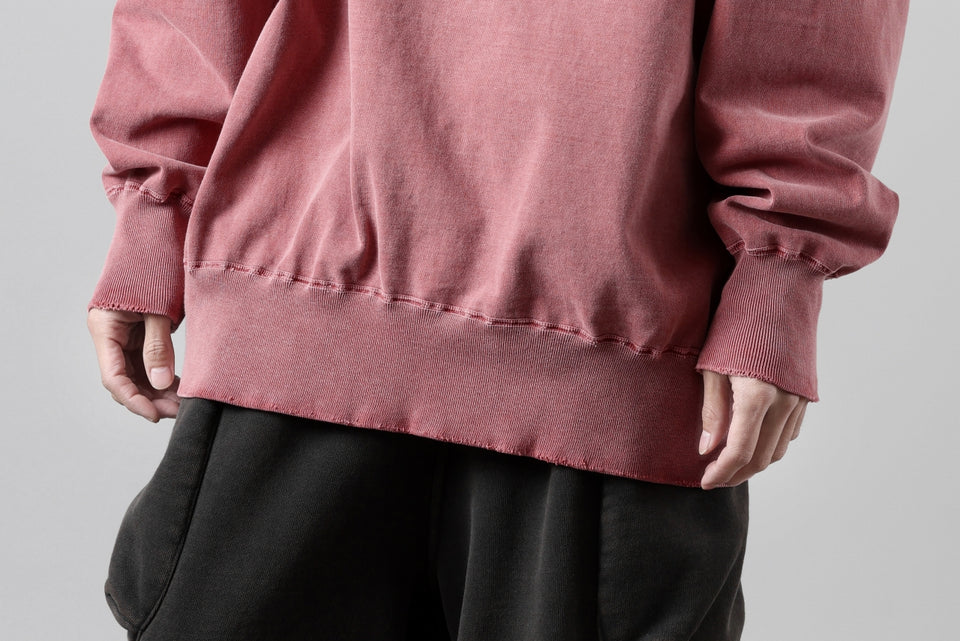 画像をギャラリービューアに読み込む, CHANGES AGING GUSSET PULLOVER (RED)