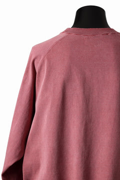 画像をギャラリービューアに読み込む, CHANGES AGING GUSSET PULLOVER (RED)