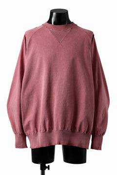画像をギャラリービューアに読み込む, CHANGES AGING GUSSET PULLOVER (RED)