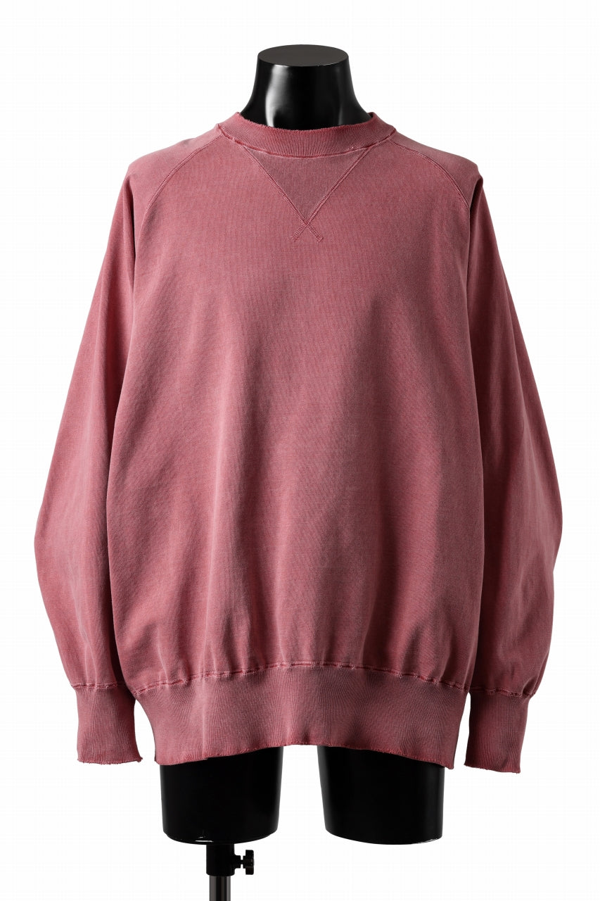 画像をギャラリービューアに読み込む, CHANGES AGING GUSSET PULLOVER (RED)
