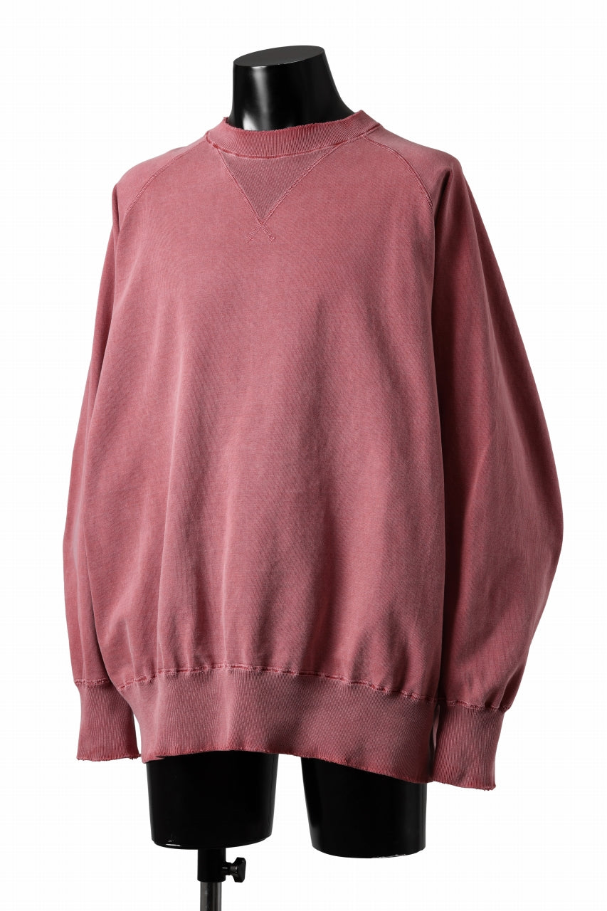 画像をギャラリービューアに読み込む, CHANGES AGING GUSSET PULLOVER (RED)