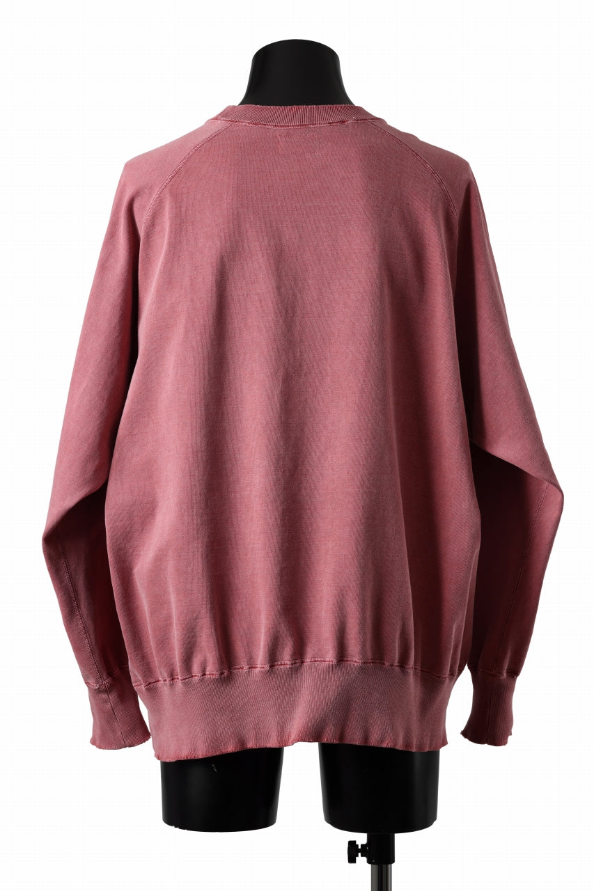 画像をギャラリービューアに読み込む, CHANGES AGING GUSSET PULLOVER (RED)
