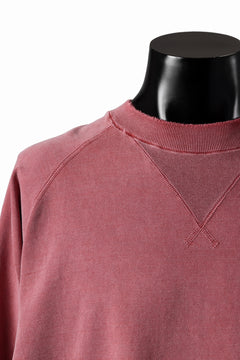 画像をギャラリービューアに読み込む, CHANGES AGING GUSSET PULLOVER (RED)