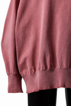 画像をギャラリービューアに読み込む, CHANGES AGING GUSSET PULLOVER (RED)