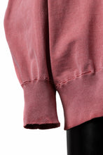 画像をギャラリービューアに読み込む, CHANGES AGING GUSSET PULLOVER (RED)