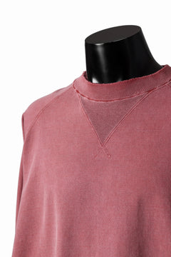 画像をギャラリービューアに読み込む, CHANGES AGING GUSSET PULLOVER (RED)
