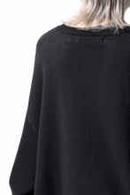 画像をギャラリービューアに読み込む, A.F ARTEFACT GEO PATTERN COTTON KNIT TOPS /  (BLACK x IVORY)