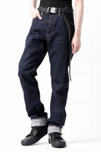 Load image into Gallery viewer, ISAMU KATAYAMA BACKLASH THE DENIM SELVEDGE DENIM STRAIGHT PANTS (INDIGO / ONE WASH)
