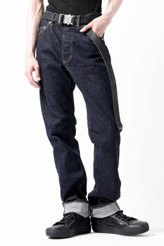 Load image into Gallery viewer, ISAMU KATAYAMA BACKLASH THE DENIM SELVEDGE DENIM STRAIGHT PANTS (INDIGO / ONE WASH)