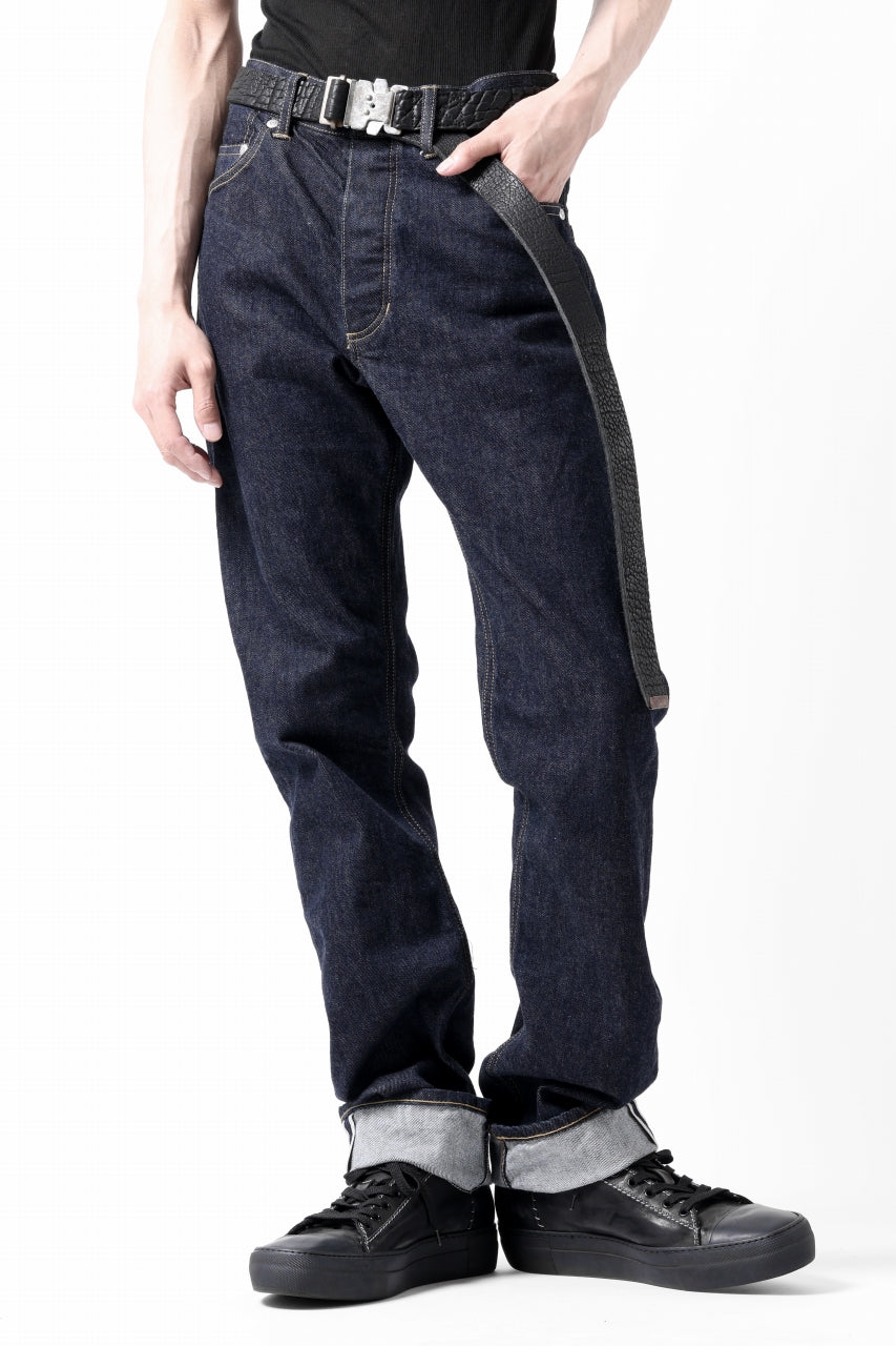 Load image into Gallery viewer, ISAMU KATAYAMA BACKLASH THE DENIM SELVEDGE DENIM STRAIGHT PANTS (INDIGO / ONE WASH)