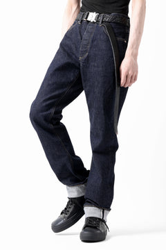 画像をギャラリービューアに読み込む, ISAMU KATAYAMA BACKLASH THE DENIM SELVEDGE DENIM STRAIGHT PANTS (INDIGO / ONE WASH)