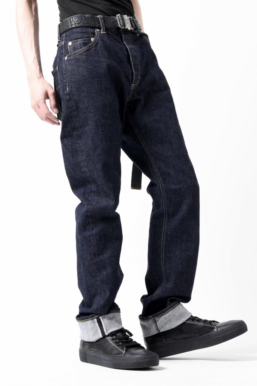 Load image into Gallery viewer, ISAMU KATAYAMA BACKLASH THE DENIM SELVEDGE DENIM STRAIGHT PANTS (INDIGO / ONE WASH)