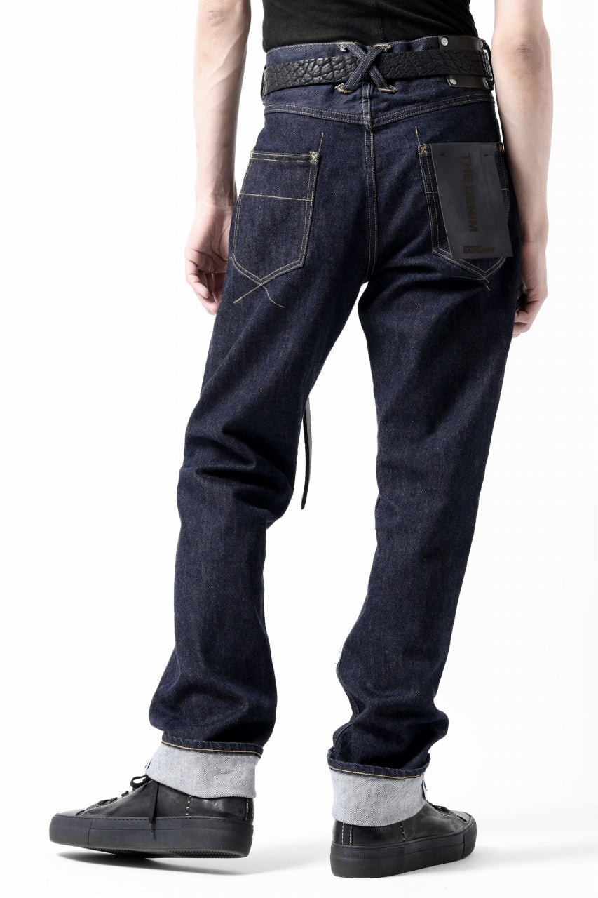 Load image into Gallery viewer, ISAMU KATAYAMA BACKLASH THE DENIM SELVEDGE DENIM STRAIGHT PANTS (INDIGO / ONE WASH)