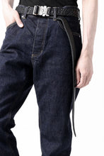 Load image into Gallery viewer, ISAMU KATAYAMA BACKLASH THE DENIM SELVEDGE DENIM STRAIGHT PANTS (INDIGO / ONE WASH)