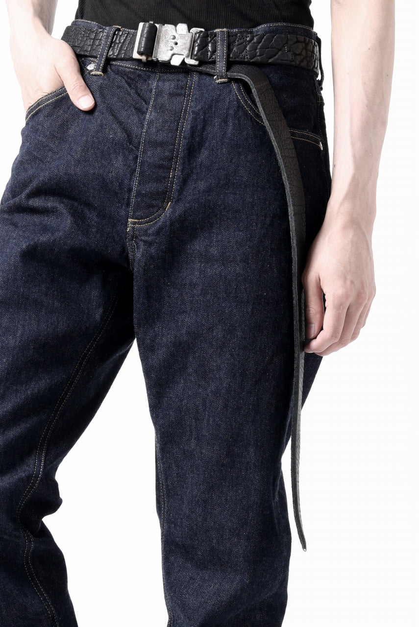 Load image into Gallery viewer, ISAMU KATAYAMA BACKLASH THE DENIM SELVEDGE DENIM STRAIGHT PANTS (INDIGO / ONE WASH)