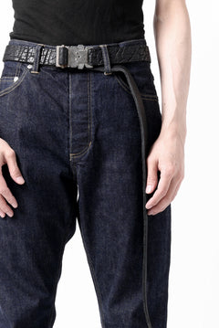 画像をギャラリービューアに読み込む, ISAMU KATAYAMA BACKLASH THE DENIM SELVEDGE DENIM STRAIGHT PANTS (INDIGO / ONE WASH)