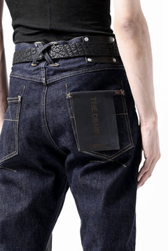 Load image into Gallery viewer, ISAMU KATAYAMA BACKLASH THE DENIM SELVEDGE DENIM STRAIGHT PANTS (INDIGO / ONE WASH)