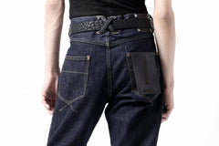 Load image into Gallery viewer, ISAMU KATAYAMA BACKLASH THE DENIM SELVEDGE DENIM STRAIGHT PANTS (INDIGO / ONE WASH)