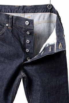 画像をギャラリービューアに読み込む, ISAMU KATAYAMA BACKLASH THE DENIM SELVEDGE DENIM STRAIGHT PANTS (INDIGO / ONE WASH)