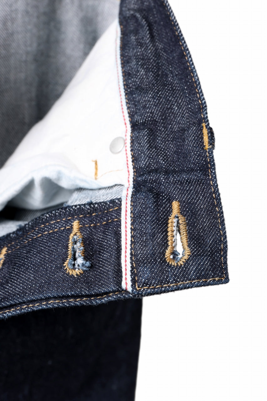 Load image into Gallery viewer, ISAMU KATAYAMA BACKLASH THE DENIM SELVEDGE DENIM STRAIGHT PANTS (INDIGO / ONE WASH)