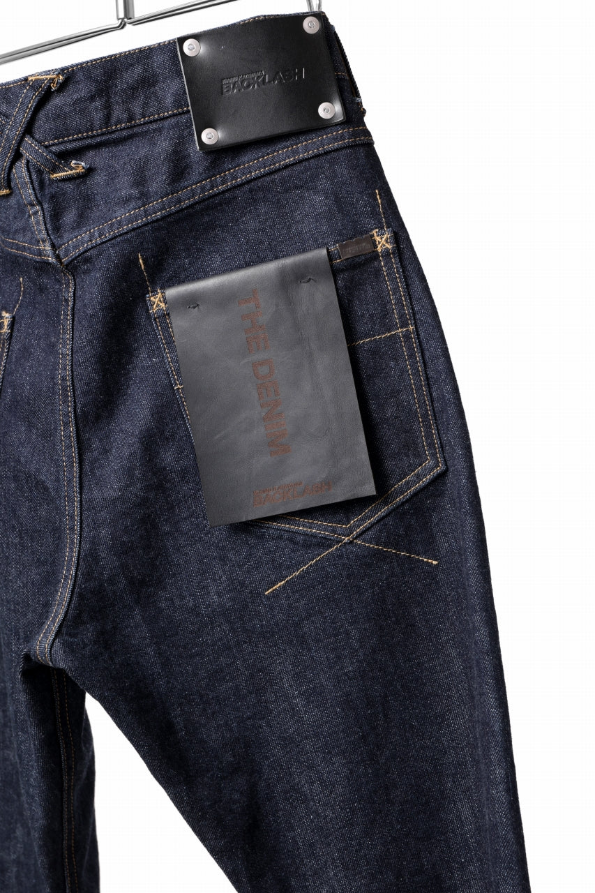 Load image into Gallery viewer, ISAMU KATAYAMA BACKLASH THE DENIM SELVEDGE DENIM STRAIGHT PANTS (INDIGO / ONE WASH)