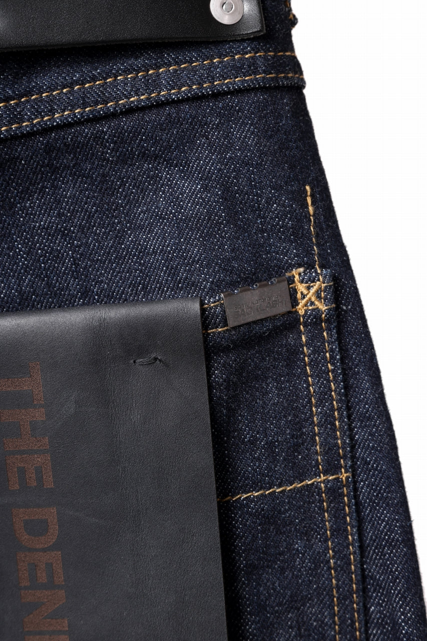 Load image into Gallery viewer, ISAMU KATAYAMA BACKLASH THE DENIM SELVEDGE DENIM STRAIGHT PANTS (INDIGO / ONE WASH)