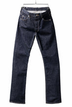 画像をギャラリービューアに読み込む, ISAMU KATAYAMA BACKLASH THE DENIM SELVEDGE DENIM STRAIGHT PANTS (INDIGO / ONE WASH)