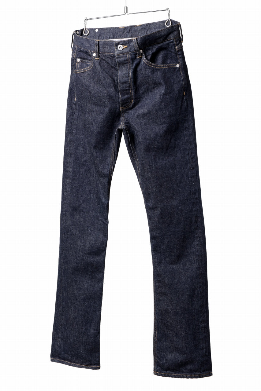 画像をギャラリービューアに読み込む, ISAMU KATAYAMA BACKLASH THE DENIM SELVEDGE DENIM STRAIGHT PANTS (INDIGO / ONE WASH)