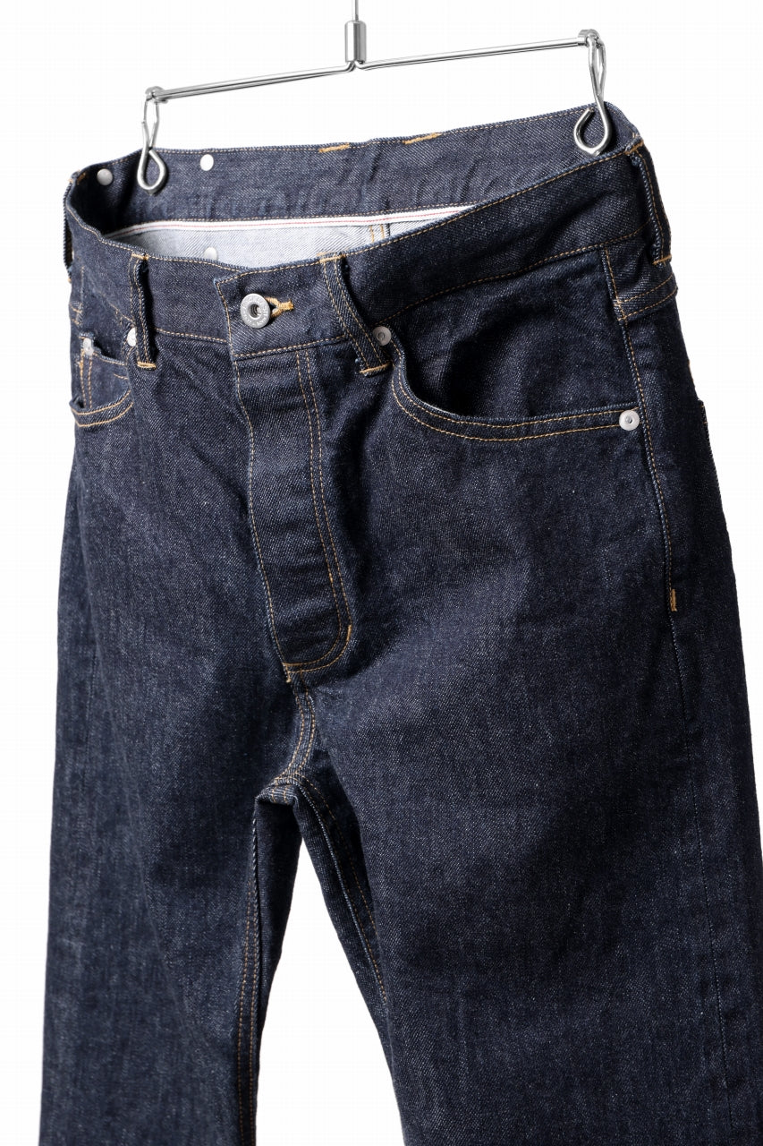 Load image into Gallery viewer, ISAMU KATAYAMA BACKLASH THE DENIM SELVEDGE DENIM STRAIGHT PANTS (INDIGO / ONE WASH)