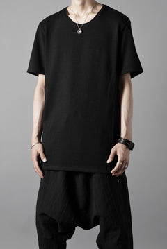 画像をギャラリービューアに読み込む, black crow x LOOM exclusive short sleeve tops / JP paper cotton jersey (BLACK)