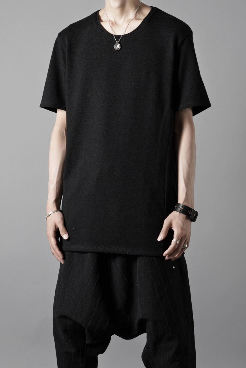 画像をギャラリービューアに読み込む, black crow x LOOM exclusive short sleeve tops / JP paper cotton jersey (BLACK)