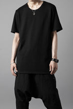 画像をギャラリービューアに読み込む, black crow x LOOM exclusive short sleeve tops / JP paper cotton jersey (BLACK)