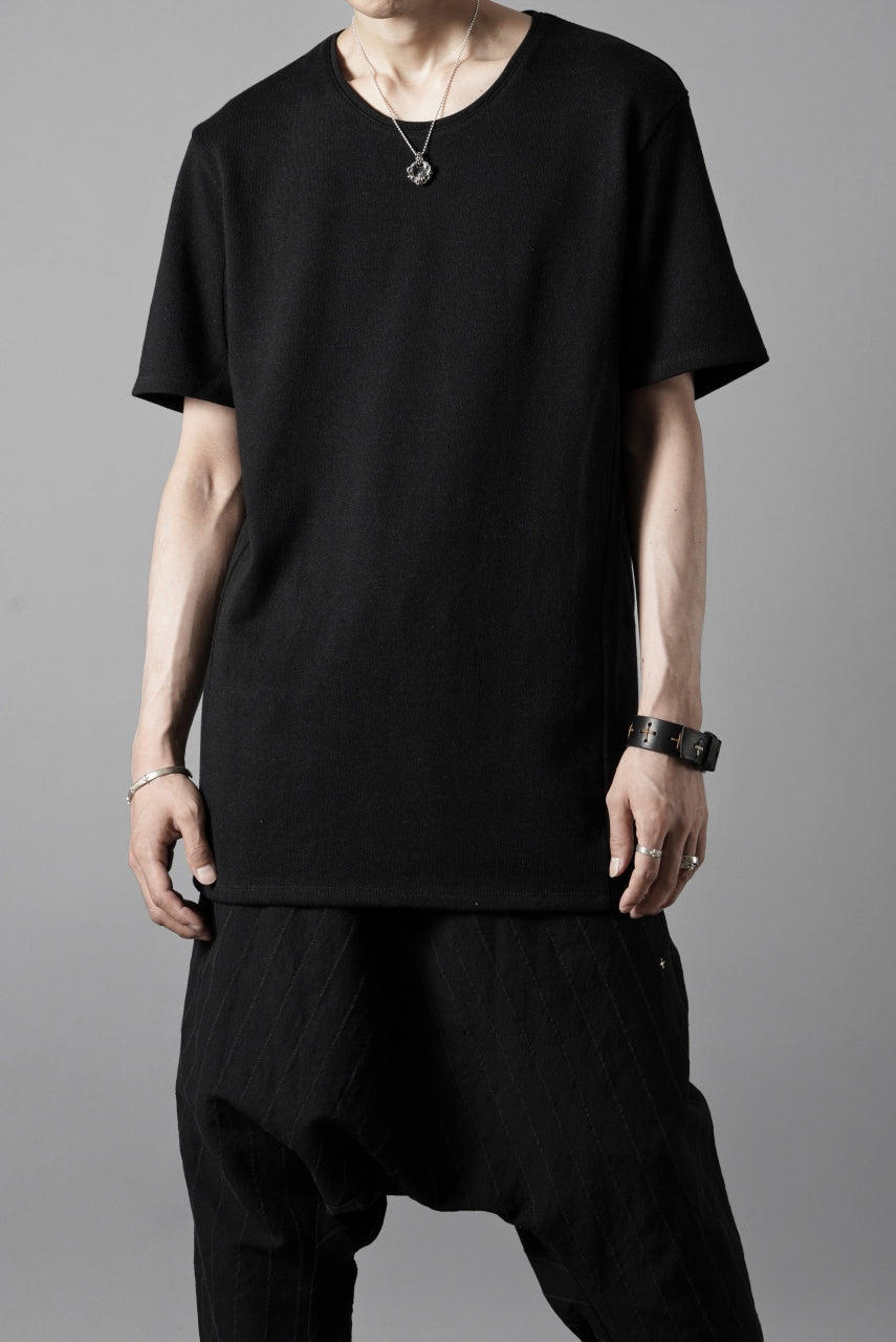 画像をギャラリービューアに読み込む, black crow x LOOM exclusive short sleeve tops / JP paper cotton jersey (BLACK)