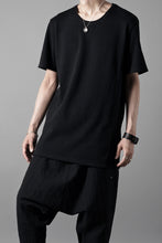 画像をギャラリービューアに読み込む, black crow x LOOM exclusive short sleeve tops / JP paper cotton jersey (BLACK)