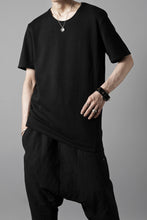画像をギャラリービューアに読み込む, black crow x LOOM exclusive short sleeve tops / JP paper cotton jersey (BLACK)